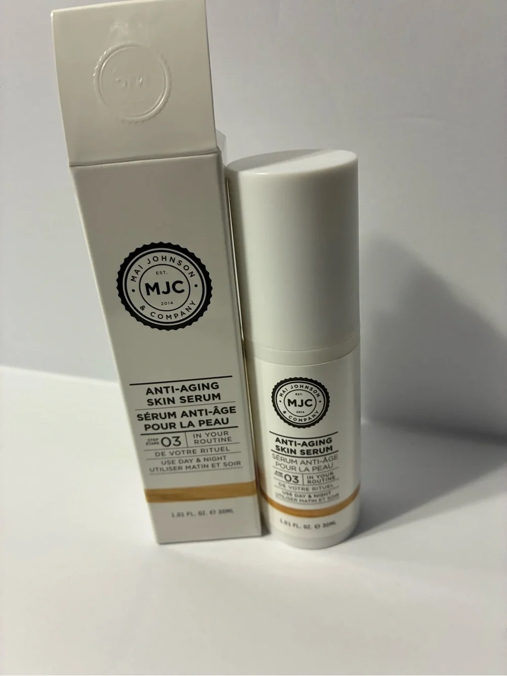 NEW MJC Mai Johnson & Company Anti-Aging Skin Serum, 1.01oz